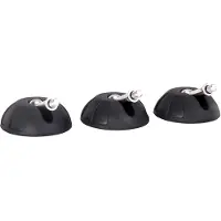 Leofoto SC-80 Gummifuss 80mm (3er Set)