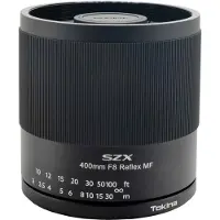 Tokina 400 mm / F 8.0 SZX SUPER TELE REFLEX MF Superteleobjektiv fÃ1/4r Micro Four Thirds Systemkameras, F8, Vollformatsensor, 67 mm Filterdurchmesser, 670 g