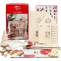 Creativ Company Bastelset Haus des Weihnachtsmannes