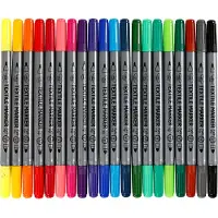 Creativ Company Textilstifte Standardfarben 20 Teile
