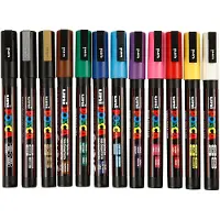 Posca Marker Gemischte Farben 12 Stück