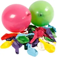Creativ Light Balloner, runde med 100 ass. farver