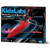 4M KidzLabs Experimentierkasten Windbetriebenes Rennauto