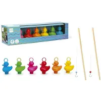 Scratch Angelspiel Enten bunt (Kinderspiel)