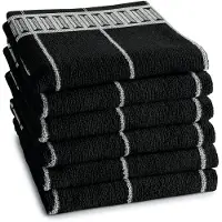 DDDDD Küchenhandtuch Jules Anthracite (6er Set)