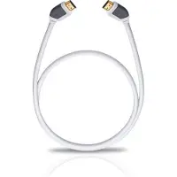 OEHLBACH Shape Magic 18 Gbit/s Stecker HDMI auf HDMI Typ A (Standard) 2,2 m (Weiß)
