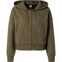 Puma Her Kapuzenpullover Grün M Frau Grün M