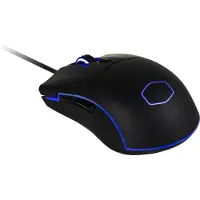 Cooler Master Peripherals CM110, Beidhändig, Optisch, USB Typ-A, 6000 DPI, 1 ms, Schwarz