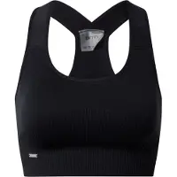Aim'n Damen Tops & T-Shirts High Support Ribbed Bra - Zwart - Größe L