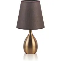 LumenXL Klassische Tischlampe mit Stoffschirm - Malaga