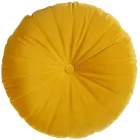 KAAT Amsterdam Zierkissen Mandarin Gelb (40 x 40 cm)