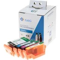Toner-Dumping G&G 1P9340 - Original - Tinte auf Pigmentbasis - Schwarz - Cyan - Magenta - Gelb