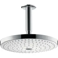 Hansgrohe Kopfbrause Raindance Select S 240 2jet 240mm Deckenmontage Weiss / Chrom