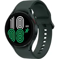 Samsung Galaxy Watch4, ronde LTE smartwatch, Wear OS, draaibare lunette, fitnesshorloge, fitnesstracker, 44 mm, groen, groen, 44 mm, LTE