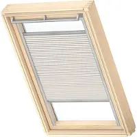 Velux Wabenplissee lichtgrau uni manuell FHC P06 1172S