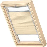 Velux Plissee-Faltstore manuell cremebeige uni FHL P06 1278S