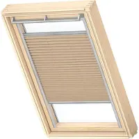 Velux Plissee-Faltstore manuell sandbeige uni FHL PK08 1277S