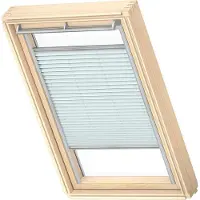 Velux Plissee-Faltstore manuell himmelblau uni FHL MK04 1285S