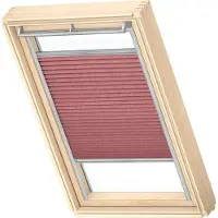 Velux Plissee-Faltstore manuell weinrot uni FHL P10 1279S