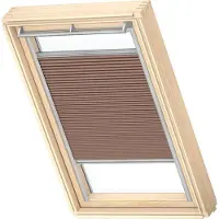 Velux Wabenplissee braun uni manuell FHC CK02 1165S