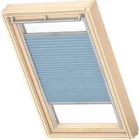 Velux Plissee-Faltstore manuell denim uni FHL C02 1286S