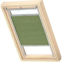 Velux Plissee-Faltstore manuell moosgrün uni FHL M08 1280S