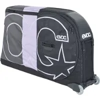 Evoc Bike Travel Bag Pro, Reisekoffer, Schwarz, Violett
