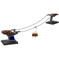 Jaegerndorfer Seilbahn basic mit Sitzplatz (tweekleurig)