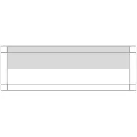 Bott 41201056.16V Ablageboden (B x H x T) 2000 x 50 x 750 mm