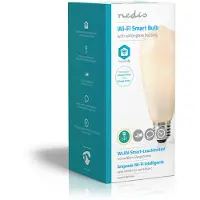 Nedis SmartLife LED Filament Lampe - Wi-Fi - E27 - 500 lm - 5 W - Warmweiss - 2700 K - Glas - Android / IOS - ST64 - 1 Stück