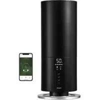 Duux Beam Mini 2 Schwarz - Luftbefeuchter Ultraschall - Steuerung Per Fernbedienung & Smartphone - 3L Raumbefeuchter Bis 30m²
