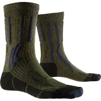X-socks Wandersocken Trek X CTN Green Blue Herren-Schuhgröße 39 - 41
