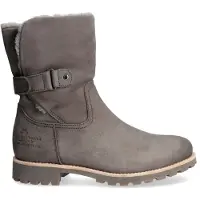 Panama jack Damen Winterstiefeletten/ Stiefeletten FELIA IGLOO B7 Grau Rauleder Größe: 41