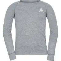Odlo Unterhemd Odlo Active Warm Eco Crew Neck L/S Grey Melange Kinder-Größe 104