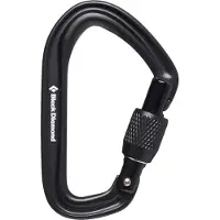 Black Diamond Kletterkarabiner mit Schraube Hotforge