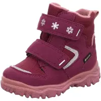 Superfit Husky 1 Mädchen Klettstiefel in Rosa, Größe 21