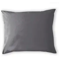 Cinderella Kissenbezug Anthrazit (Flanell) (Set von 2)-60 x 70 cm
