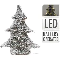 EDM Rattan Weihnachtsbaum Led 40 Cm