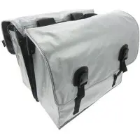Beck Classic Silver Fahrradtasche