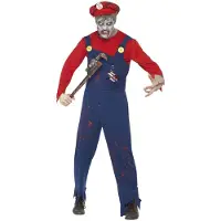 Smiffys Zombie - Klempner Mario