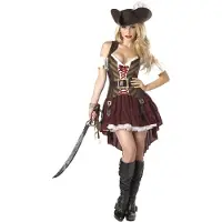 California Costumes Captain Morgain Piratin Kostüm