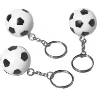 Amscan Schlüsselanhänger Fussball 390264 2.8x2.8cm 12 Stück