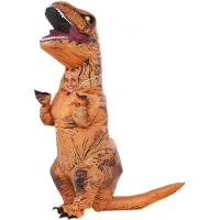 Rubies Jurassic T-Rex Dinosaur Udklædning til børn (Oppustlig)