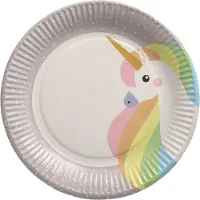 Papstar Teller Unicorn