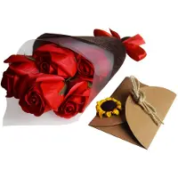 Mikamax Red Rose Black Box Geschenkset