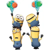 Amscan Multi-Ballon 'Minions Pyramide' Folienballon , ver