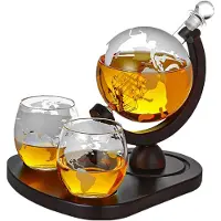 Mikamax - Deluxe Globe Decanter Set