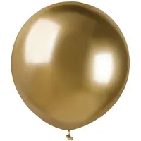 Ballongkungen AB Goldchrom-Luftballons 48 cm 25 Stk