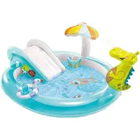 Intex Play Center Gator 229 x 152 x 56 cm mit Rutsche