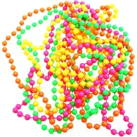 Smiffys Perlenkette: Neon